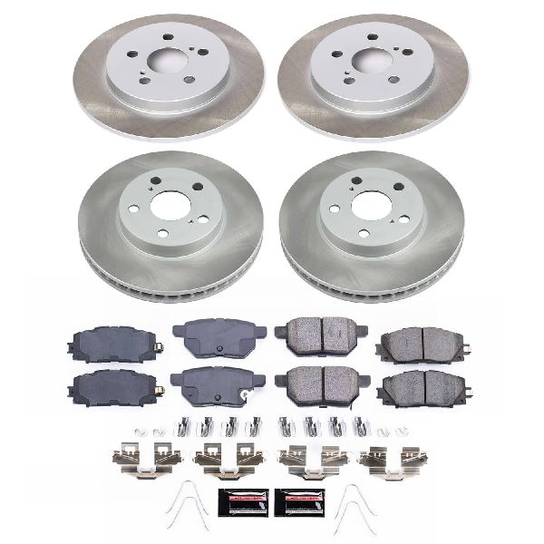 2010-2015 Toyota Prius Disc Brake Kit - Front and Rear (Powerstop)