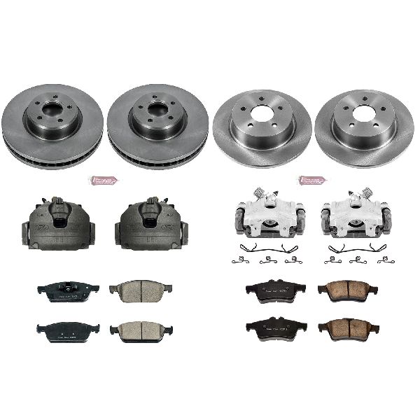 2014-2018 Ford Transit Connect Disc Brake Kit - Front and Rear (Powerstop)
