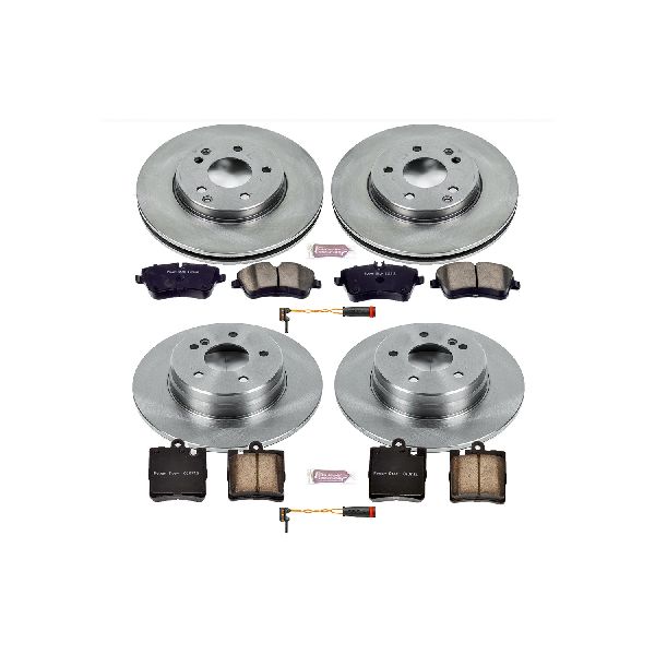 2003-2005 Mercedes-Benz C240 Disc Brake Kit - Front and Rear (Powerstop)