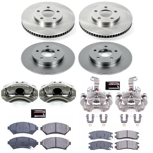 2000-2004 Buick Park Avenue Disc Brake Kit - Front and Rear (Powerstop)