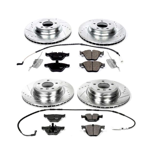2009-2010 BMW 335i xDrive Disc Brake Kit - Front and Rear (Powerstop)