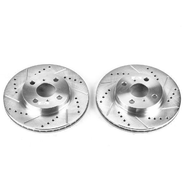 2001-2005 Toyota Echo Disc Brake Rotor Set - Front (Powerstop)