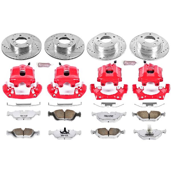 1996-1999 BMW 328i Disc Brake Kit - Front and Rear (Powerstop)
