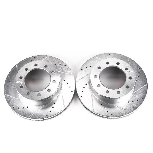 2005-2016 Ford F-550 Super Duty Disc Brake Rotor Set - Front (Powerstop)
