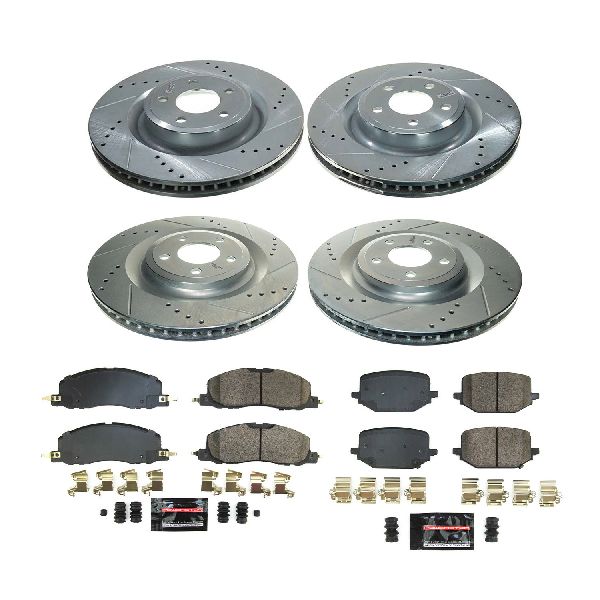 2020-2025 Lincoln Aviator Disc Brake Kit - Front and Rear (Powerstop)