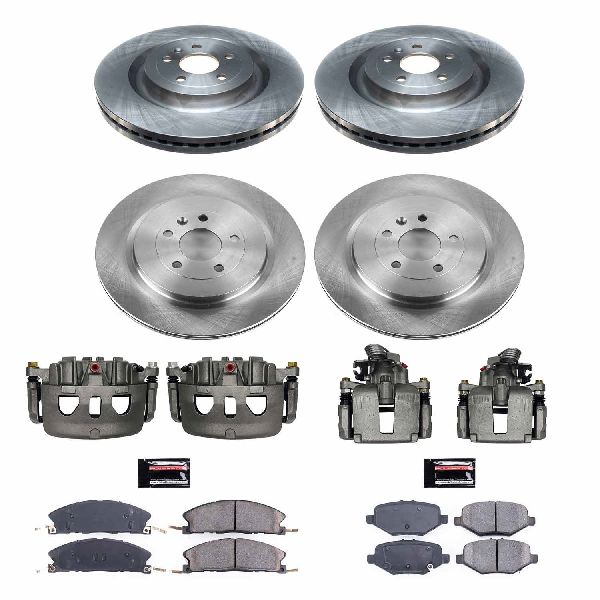 2013-2016 Ford Flex Disc Brake Kit - Front and Rear (Powerstop)