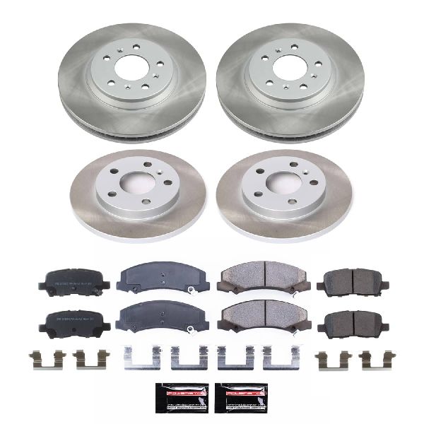 2011-2013 Chevrolet Impala Disc Brake Kit - Front and Rear (Powerstop)