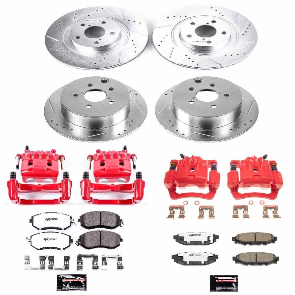 2014-2018 Subaru Forester Disc Brake Kit - Front and Rear (Powerstop)