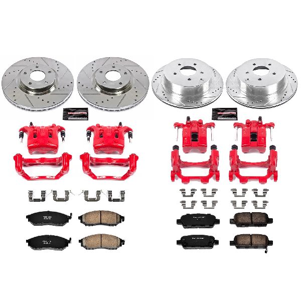 2011-2013 INFINITI M37 Disc Brake Kit - Front and Rear (Powerstop)