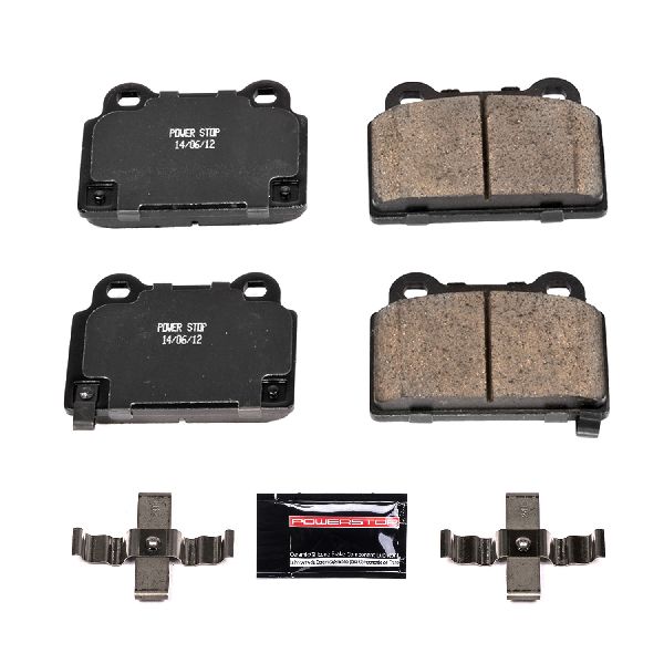 2008-2015 Mitsubishi Lancer Disc Brake Pad Set - Rear (Powerstop)