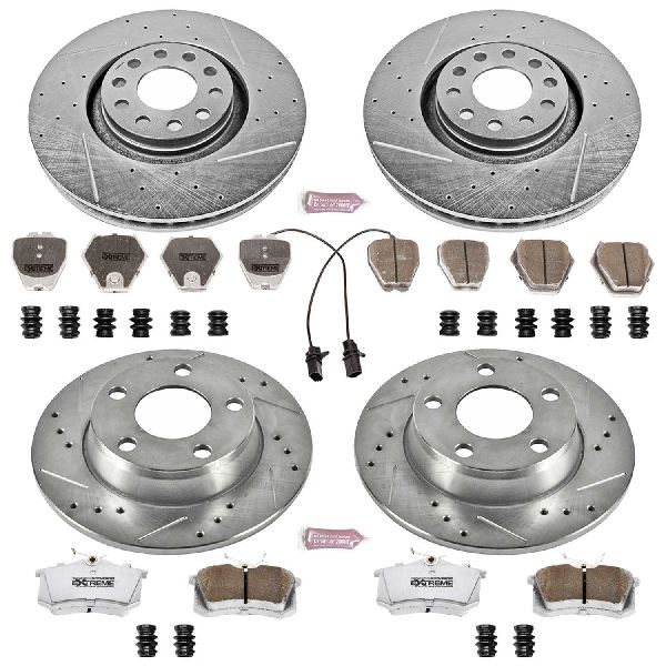 2001-2005 Audi Allroad Quattro Disc Brake Kit - Front and Rear (Powerstop)