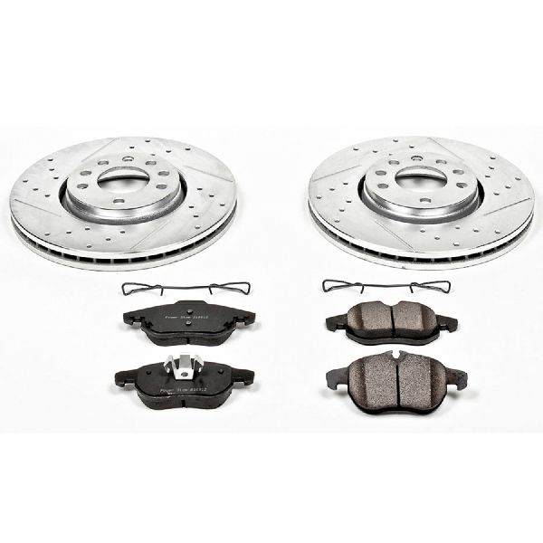 2003-2011 Saab 9-3 Disc Brake Kit - Front (Powerstop)