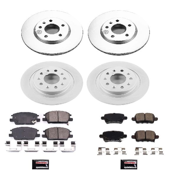 2018-2021 Chevrolet Equinox Disc Brake Kit - Front and Rear (Powerstop)