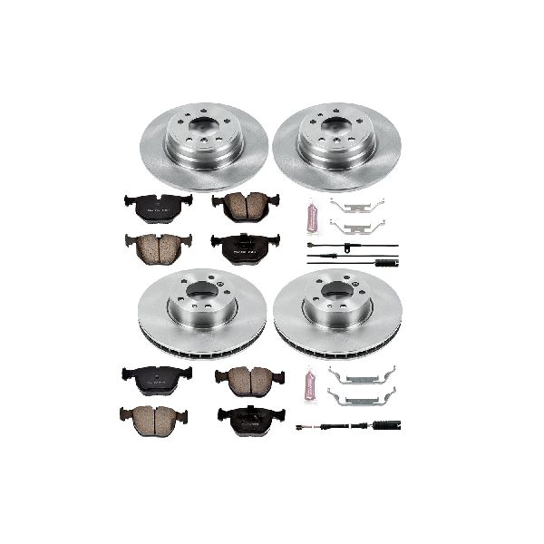 1995-2001 BMW 740i Disc Brake Kit - Front and Rear (Powerstop)