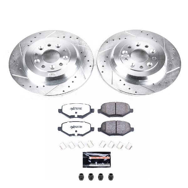 2013-2015 Lincoln MKX Disc Brake Kit - Rear (Powerstop)