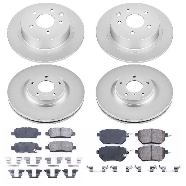 2007-2008 Nissan Maxima Disc Brake Kit - Front and Rear (Powerstop)
