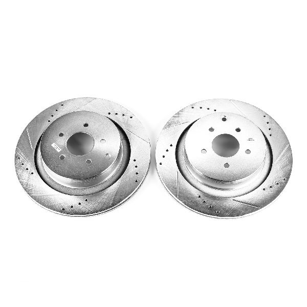 2014-2024 INFINITI Q50 Disc Brake Rotor Set - Rear (Powerstop)