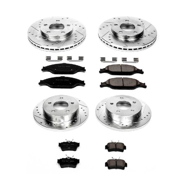1999-2004 Ford Mustang Disc Brake Kit - Front and Rear (Powerstop)