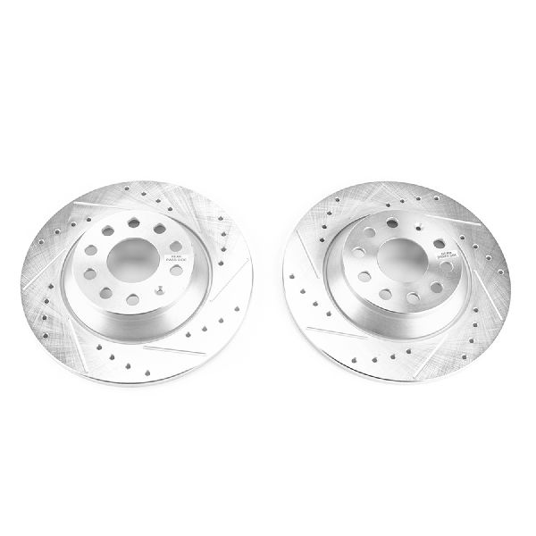 2015-2016 Audi A3 Disc Brake Rotor Set - Rear (Powerstop)