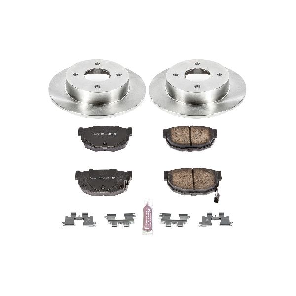 1989-1998 Nissan 240SX Disc Brake Kit - Rear (Powerstop)