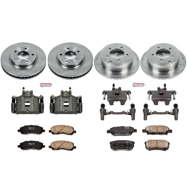 2008-2017 Mitsubishi Lancer Disc Brake Kit - Front and Rear (Powerstop)