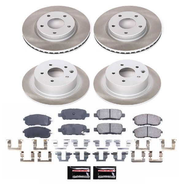 2013-2018 Nissan Sentra Disc Brake Kit - Front and Rear (Powerstop)