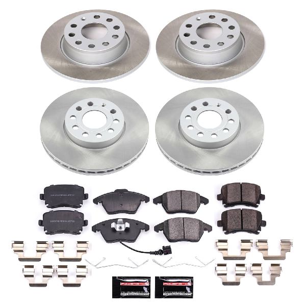 2010 Volkswagen Golf Disc Brake Kit - Front and Rear (Powerstop)
