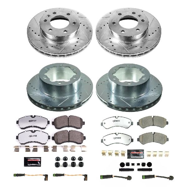 2019-2024 Mercedes-Benz Sprinter 3500 Disc Brake Kit - Front and Rear (Powerstop)