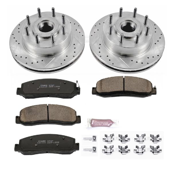 2010-2011 Ford F-350 Super Duty Disc Brake Kit - Front (Powerstop)