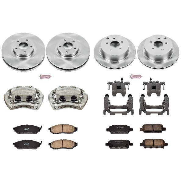 2011-2014 Nissan Murano Disc Brake Kit - Front and Rear (Powerstop)