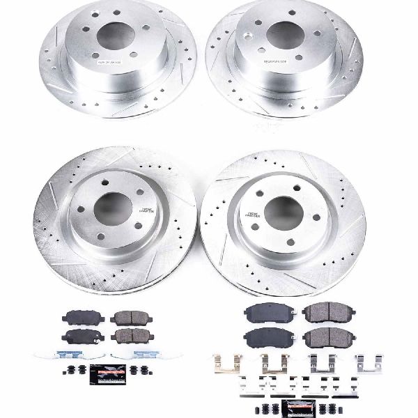 2007-2010 Nissan Altima Disc Brake Kit - Front and Rear (Powerstop)