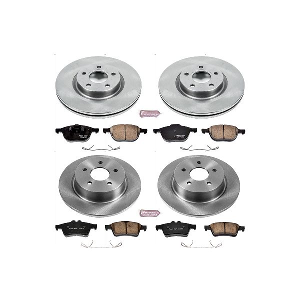 2013-2017 Ford C-Max Disc Brake Kit - Front and Rear (Powerstop)