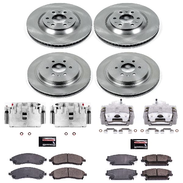 2004-2009 Cadillac SRX Disc Brake Kit - Front and Rear (Powerstop)