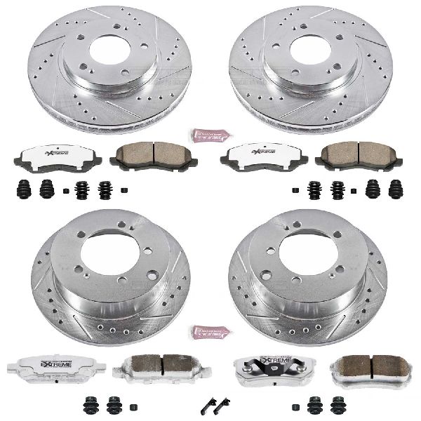 2004-2006 Mitsubishi Lancer Disc Brake Kit - Front and Rear (Powerstop)