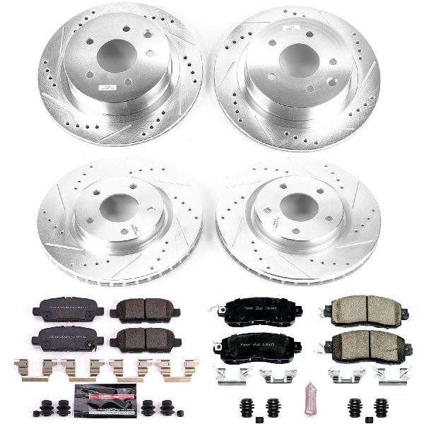 2014-2017 Nissan LEAF Disc Brake Kit - Front and Rear (Powerstop)