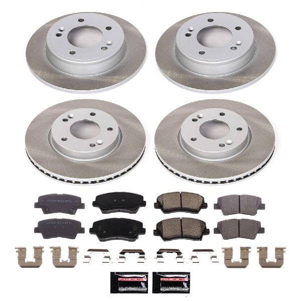 2016 Hyundai Veloster Disc Brake Kit - Front and Rear (Powerstop)