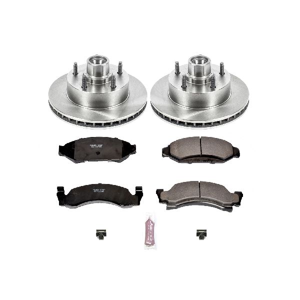 1987-1993 Ford E-150 Econoline Disc Brake Kit - Front (Powerstop)