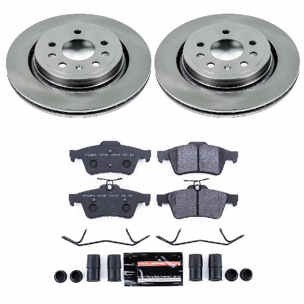 2003-2011 Saab 9-3 Disc Brake Kit - Rear (Powerstop)