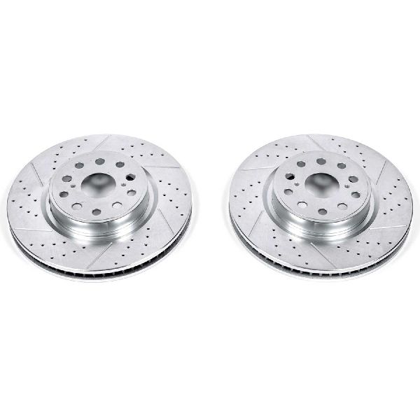 2021-2023 Toyota Mirai Disc Brake Rotor Set - Front (Powerstop)