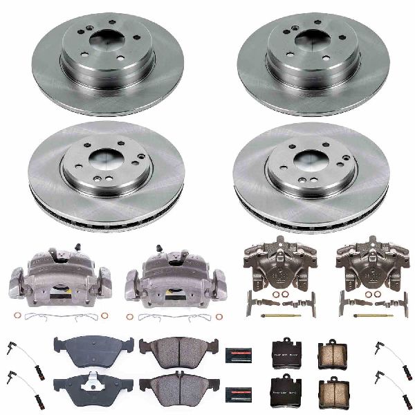 2000-2002 Mercedes-Benz CLK320 Disc Brake Kit - Front and Rear (Powerstop)