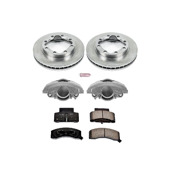 1990-2000 GMC K3500 Disc Brake Kit - Front (Powerstop)