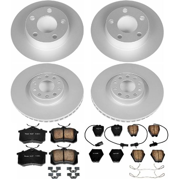 2002-2004 Audi A6 Quattro Disc Brake Kit - Front and Rear (Powerstop)