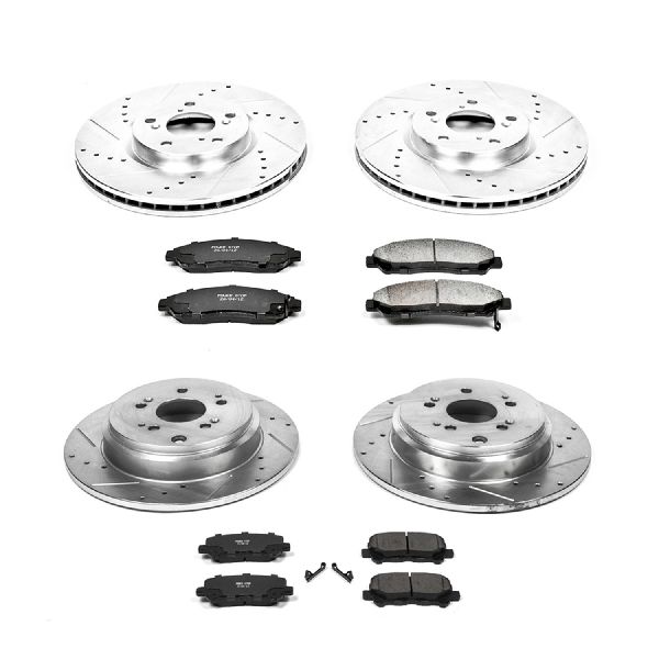 2012-2015 Honda Pilot Disc Brake Kit - Front and Rear (Powerstop)