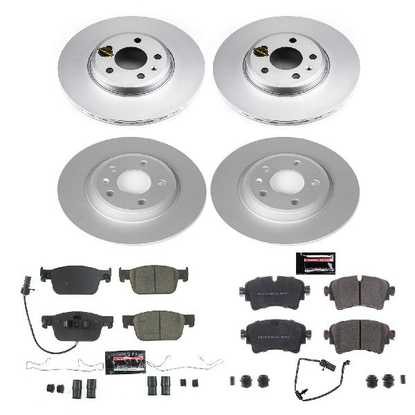 2017-2020 Audi A4 Disc Brake Kit - Front and Rear (Powerstop)