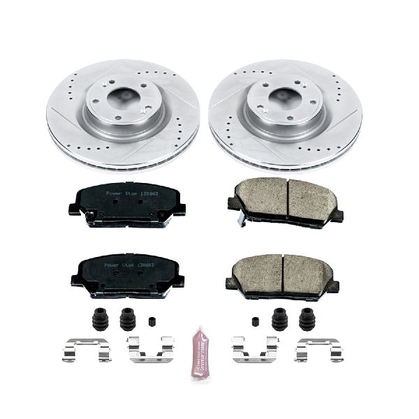 2010-2016 Hyundai Genesis Coupe Disc Brake Kit - Front (Powerstop)