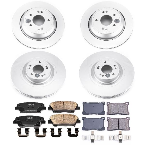 2012-2016 Hyundai Equus Disc Brake Kit - Front and Rear (Powerstop)
