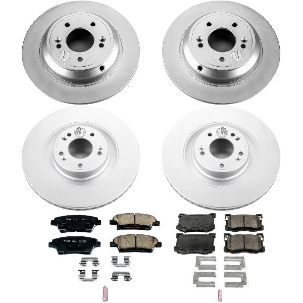 2015-2016 Hyundai Genesis Disc Brake Kit - Front and Rear (Powerstop)