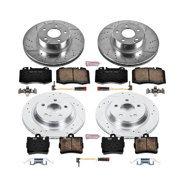 2003 Mercedes-Benz S430 Disc Brake Kit - Front and Rear (Powerstop)