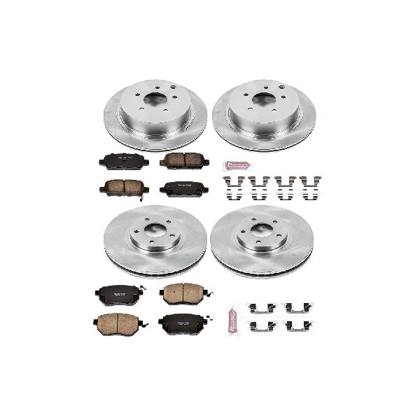 2003-2011 Nissan Murano Disc Brake Kit - Front and Rear (Powerstop)