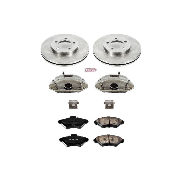 1993-1997 Mercury Cougar Disc Brake Kit - Front (Powerstop)